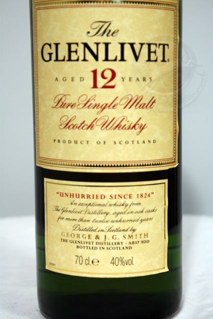 Glenlivet : The limited edition front detailed image of bottle