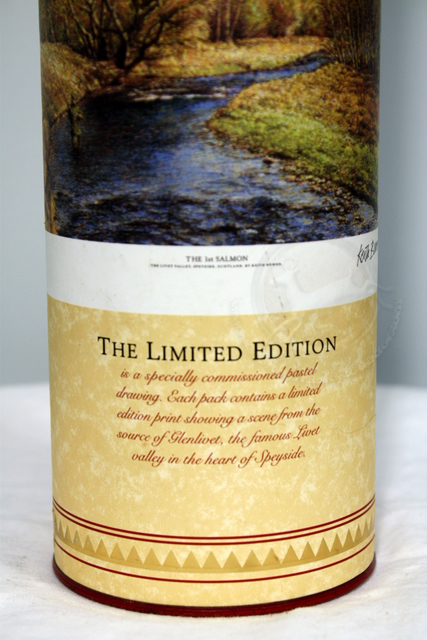 Glenlivet : The limited edition box front detailed image