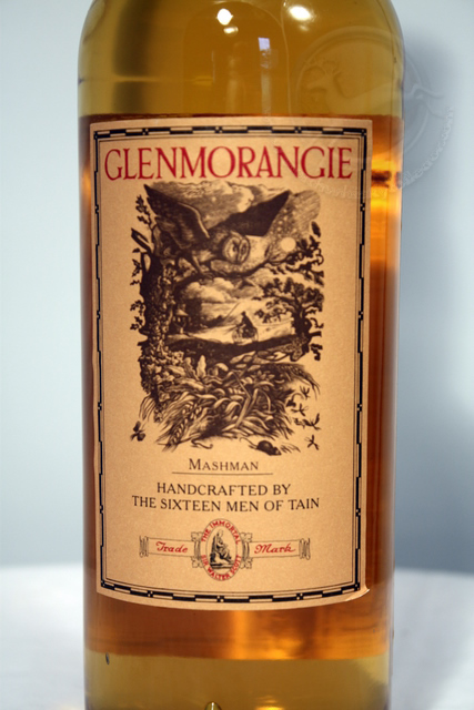Glenmorangie rear detailed image of bottle