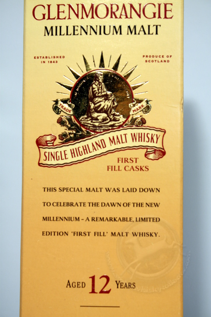 Glenmorangie Millennium box front detailed image
