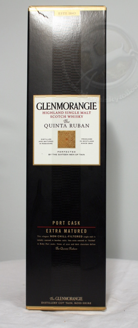 Glenmorangie Quinta Ruban box front image