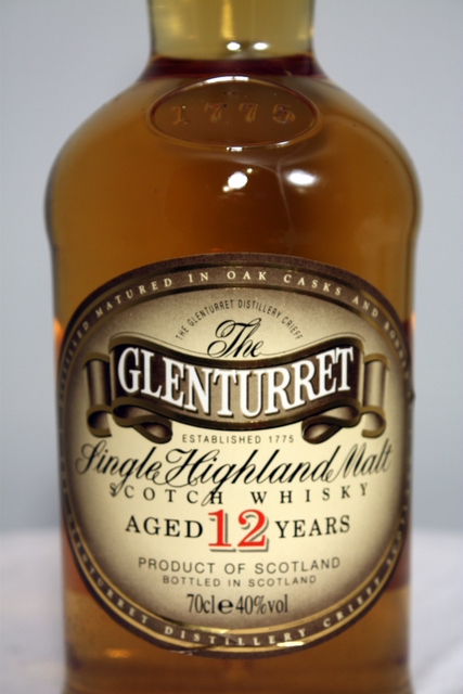 Glenturret front detailed image of bottle