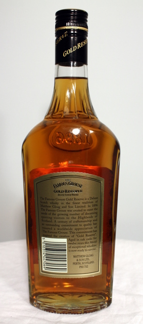 The Famous Grouse Gold Reserve image of bottle