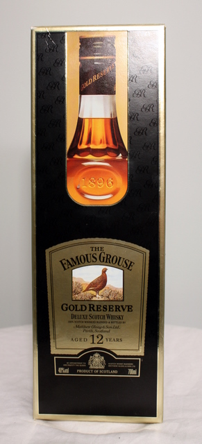 The Famous Grouse Gold Reserve box front image
