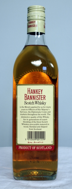 Hankey Bannister image of bottle