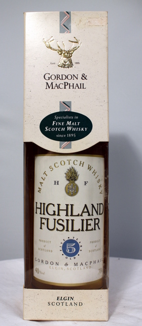 Highland Fusilier box front image
