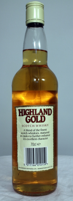 Highland Gold image of bottle