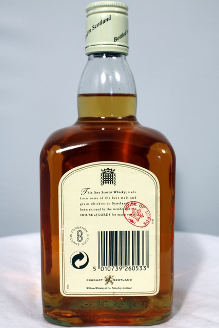 House of Lords image of bottle