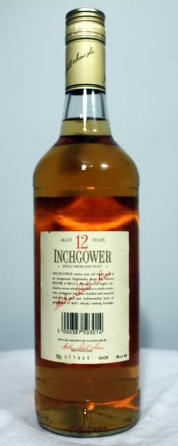Inchgower image of bottle