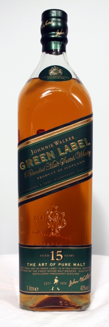 Johnnie Walker Green Label front image