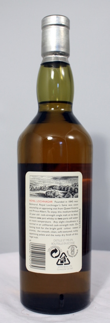 Royal Lochnagar 1973 image of bottle