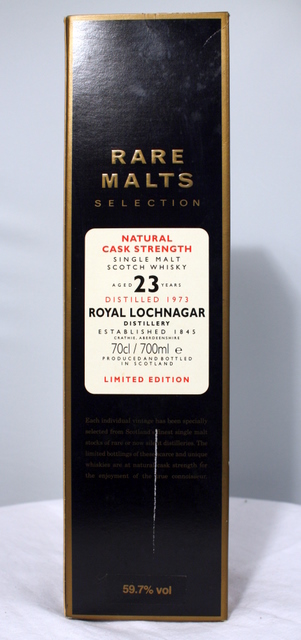 Royal Lochnagar 1973 box front image