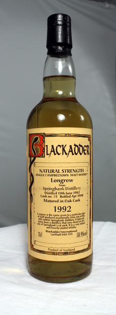 Longrow 1992 front image