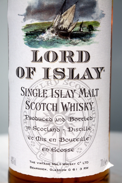 Lord Of Islay front detailed image of bottle