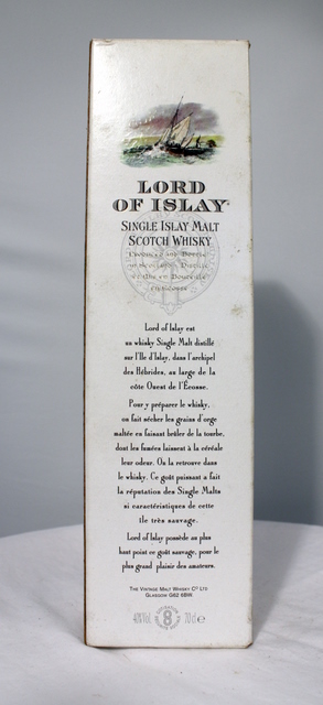 Lord Of Islay box rear image