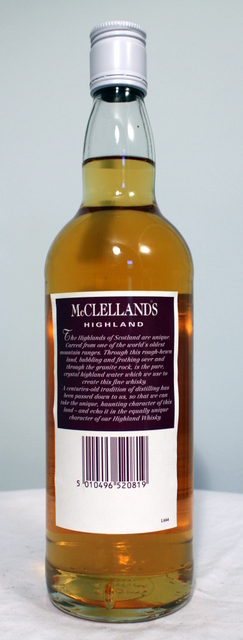 McClellands image of bottle