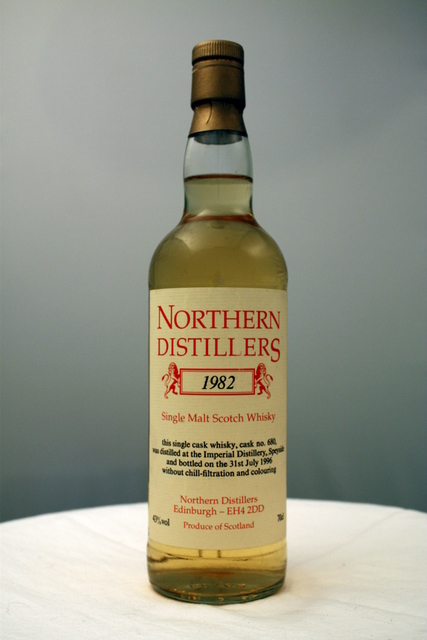Imperial Distillery 1982 front image