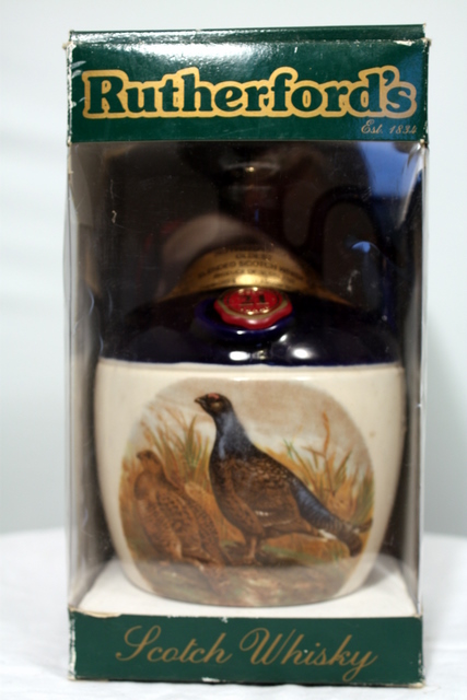 Rutherfords Ceramic Jug : Games series : Pheasant box front image