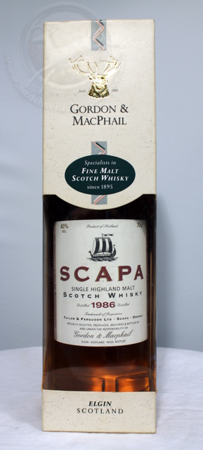 Scapa 1986 box front image