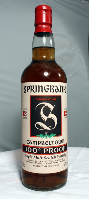 Springbank 12 front image