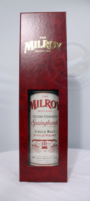 Springbank box front image