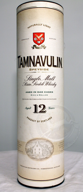 Tamnavulin box front image