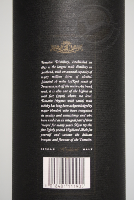 Tomatin box rear detailed image