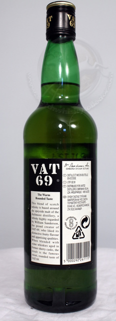 VAT 69 image of bottle