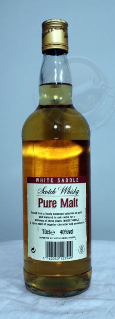 White Saddle image of bottle
