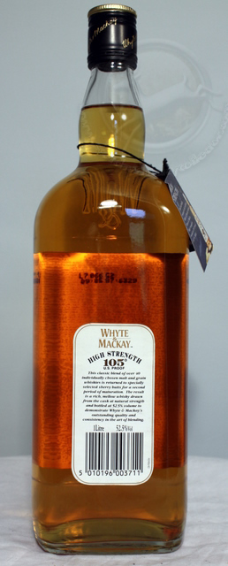 Whyte and Mackay 105 image of bottle