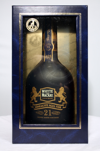Whyte and Mackay Special Reserve box front image