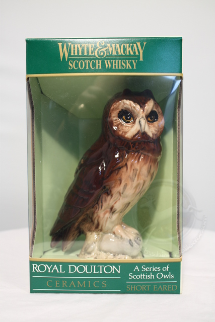 Short Eared Owl Decanter front image