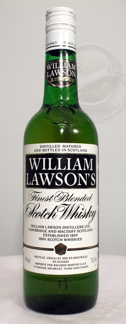 William Lawsons Finest Blended front image