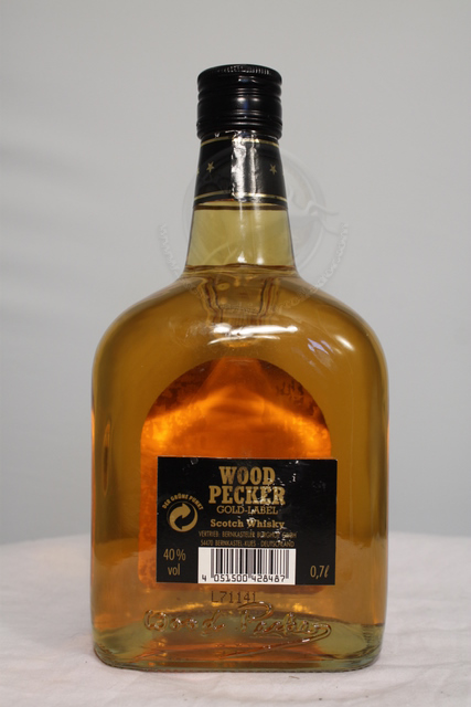 Woodpecker Gold Label image of bottle