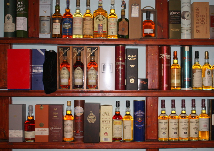 Part of the scotch whisky collection